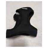 Best Pet Supplies Voyager Step-in Air Harness - All Weather Mesh, Reflective, No Pull Harness for Dogs, Cats - Secure with Hook & Loop Fastener, Buckle, Double D-Rings - Black, M