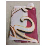 Lofaris Thank You Pastor Banner - 70.8x35.4 Inches Religious Appreciation Sign with Gold Crosses Doves & Bible Elegant Purple and Gold Church Decor