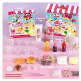 12 Making Miniature Food Toys Set, DIY, Resin Play, NOT Edible, Kitchen Mini Pretend Play Food Set for Kids Age 8-13, Birthday for Girls, 8 9 10, Make Your Food