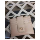 GEEAD Small Wallets for Women Slim Bifold Credit Card Holder Minimalist Zipper Coin Pocket