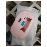 Rii Wireless Mouse,2.4G Portable Computer Mice for PC, Laptop, Windows,Office Included Wireless USB dongle (Pink) - Retail: $6