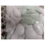 Geyoga 4 Pairs White Jumbo Cartoon Hands White Fingers Jumbo Cartoon Hands Halloween Costume Gloves Halloween Costume Accessory for Role Playing Party Small - Retail: $36