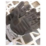 Pre Owned Otis and Claude Pet Grooming Gloves with Adjustable Strap - Gentle and Comfortable Hair Remover, Bathing, Massage, Brush - Left & Right - for Cats, Dogs & Horses - Retail: $17