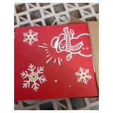 Lighted Wooden Welcome Sign, Merry Christmas Snowflake Elk Porch Sign for Front Door Decorations, Rustic Farmhouse Red Xmas Hanging Signs Wall Sign for Christmas Happy New Year Decor 47.2\"H - Retail: