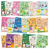 Fancy Land 24 Sheets Holiday Stickers Seasons Assortment Planner Calendar Journal Scrapbook Stickers Kids Adults Craft Party Favors - Retail: $7