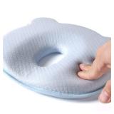 Yevclihds Memory Foam Baby Pillow,Cute Cartoon Bear Soft and Cozy Pillow, Breathable Bedding Set for Infants for Small Boys and Girls Prevent Flat Head - Retail: $20