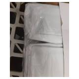 Knitgrip 20 x 71 Inches Christmas Extra Large Velvet Bows Christmas Tree Topper Decor Giant Xmas Tree Toppers Bows for Home Wreath Wall Backdrop Birthday Wedding Party Decorations(White) - Retail: $30