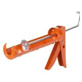 Bates- Caulking Silicone Gun, 10:1 Thrust Ratio, Hand Caulking Guns, No Drip - Retail: $10