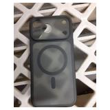 TOCOL for iPhone 17 Pro Max Case, Compatible with Magsafe, Full Camera Protection, Built-in Magnetic Ring, Translucent Matte Phone Case for iPhone 17 Pro Max 6.9 inch (Black) - Retail: $9