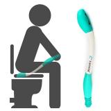 Fanwer Toilet Aids Tools,Long Reach Comfort Wipe,Extends Your Reach Over 15\" Grips Toilet Paper or Pre-Moistened Wipes - Retail: $9