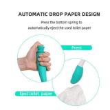 Fanwer Toilet Aids Tools,Long Reach Comfort Wipe,Extends Your Reach Over 15\" Grips Toilet Paper or Pre-Moistened Wipes - Retail: $9