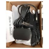 ANYPOWK Dimmable 12V LED Mini Spotlights for Display - 1.5W Daylight 6500K, Small Spotlights for Displays with Dimmer, Black - Set of 2 - Retail: $22