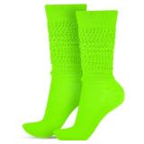 Geyoga Neon Slouch Socks,80s 90s Neon Women