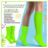 Geyoga Neon Slouch Socks,80s 90s Neon Women
