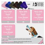 AOFITEE Large Dog Cone - Soft Dog Cone Stop Licking, Adjustable Extra Large Cones Dogs for Wound Healing, Pet Elizabethan Cones Collar After Surgery, XL Fabric Pet E-Collar, Pink X-Large - Retail: $42