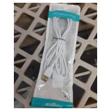 Fasgear USB 2.0 Extension Cable: 6ft USB 2.0 Type A Male to Female Extension Cord Data Transfer Extender with Gold-Plated Connector for USB Flash Drive/Hard Drive/Mouse/Printer (White) - Retail: $7