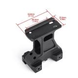 NECARL 2.91\" Centerline Red Dot Riser Mount, Tactical Picatinny Rail Riser Scope Mount for T1 T2 Optic Sight, Fit for 20mm Picatinny Rail - Retail: $37