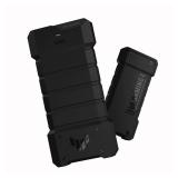 ASUS TUF Gaming A2- USB-C 3.2 Gen 2x2 Portable SSD Enclosure, Dual M.2 NVMe PCIe and SATA, MIL-STD-810H Drop Resistance, IP68 Water and dust Resistance, Aluminum Alloy Chassis and a Thermal pad - Reta