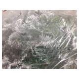 HomeKaren Christmas Garland 9 Ft by 12 Inch Prelit Fraser Fir Xmas Garland with 50 LED Lights, Real Like Lush and Classics Green Style for Indoor Outdoor Home Decoration - Retail: $39