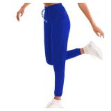 Stanpetix Joggers for Women with Pockets - Sports Pants Sweatpants for Running Exercise (RoyalBlue,S) - Retail: $10