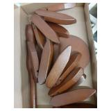 Wooden Trivets for Hot Dishes, 3 Wooden Tree-Trivet Set, Wood Coasters Like Christmas-Tree - Retail: $15