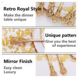 Joyido 150 Pieces Gold Plastic Silverware - Heavy Duty Gold Disposable Utensils - Fancy Plastic Cutlery Set Includes 50 Forks, 50 Spoons, 50 Knives for Holidays Parties Weddings - Retail: $33