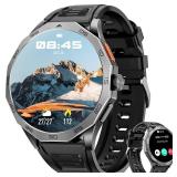 Military Smart Watch for Men 1.85\" HD Ultra Screen Touch Screen 710mAh Battery Smart Watches for Android iOS Bluetooth Call Answer/Dial Callsï¼ Fitness Tracker with 100+ Sports