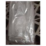 BEISHIDA 25PCS 35.5 Inch Plastic Garment Bag-Plastic Clear Dry Cleaner Laundry Bags for Clothes Cover Hanging Clothes Storage for Coat Suit Shirt Jacket Skirt - Retail: $10