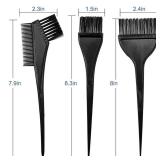 MOONMINI Hair Dye Color Brush and Bowl Set, Color Bowl Brushes Tool Mixing Bowl Kit Tint Comb for Hair Tint Dying Coloring Applicator (Black) - Retail: $5