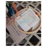 TenDawn Beginner Embroidery Stitch Book with Fabric Pages, 30 Hand Embroidery Stitches for Adults, DIY Sewing Kit with Floral Motifs, Starter Practice Patterns, Gift for Craft Lovers - Retail: $29