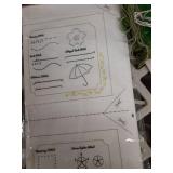 TenDawn Beginner Embroidery Stitch Book with Fabric Pages, 30 Hand Embroidery Stitches for Adults, DIY Sewing Kit with Floral Motifs, Starter Practice Patterns, Gift for Craft Lovers - Retail: $29