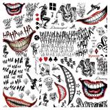 GOROMON 6 Sheets The Joker Temporary Tattoos For Halloween Makeup Kit, Suicide Squad Joker Tattoos Stickers For Women Men Adults, Damaged Tattoo Joker Hand Smile Face Poker Prisoner Costume Skull Set 