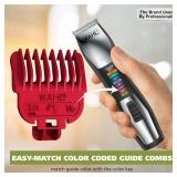 Wahl Color Pro All in One Rechargeable Cordless Color Coded Beard Trimmer with Detail Eyebrow Trimmer and Rotary Nose Hair Trimmer for Men- Model 3025945 - Retail: $37