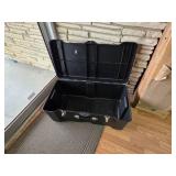 Large plastic foot locker