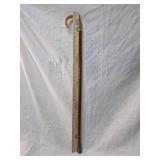Wooden Walking Cane with Tan Handle