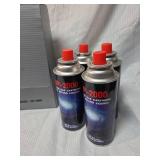 Brand new Portable Gas Range with lot of cans of Butane