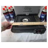 Brand new Portable Gas Range with lot of cans of Butane