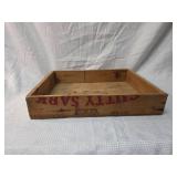 Buckingham Corporation NYC Import Wood Crate
