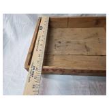 Buckingham Corporation NYC Import Wood Crate