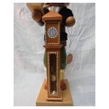 Steinbach German Wooden Clockmaker Nutcracker
