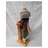 Steinbach German Wooden Clockmaker Nutcracker
