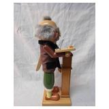 Steinbach German Wooden Clockmaker Nutcracker