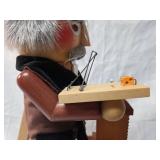 Steinbach German Wooden Clockmaker Nutcracker