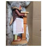 Steinbach German Wooden Clockmaker Nutcracker