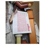 Steinbach German Wooden Clockmaker Nutcracker