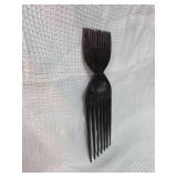 African Wooden Hair Pick
