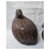 Quail Bird Figurine