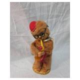 1950s Musical Bear Wind-Up Toy