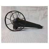 Vintage metal Toy Cannon Cart
