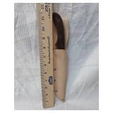 Fixed Blade Hunting Knife with Leather Sheath